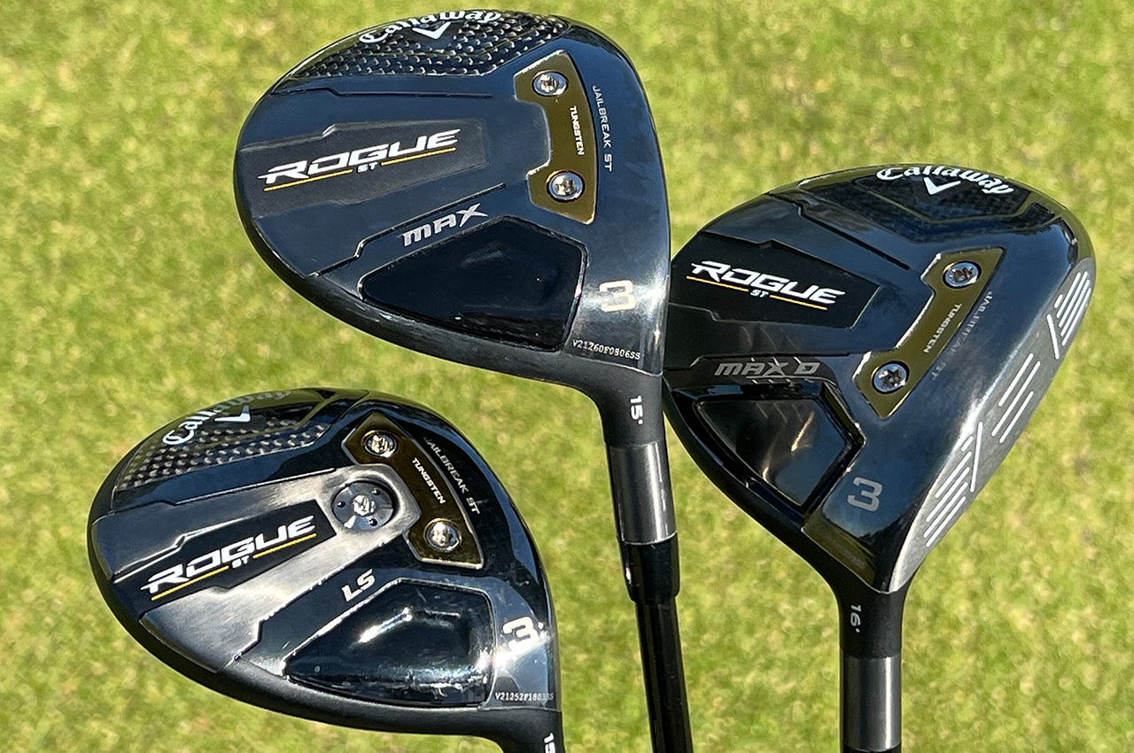 Callaway Rogue ST Max fairway woods