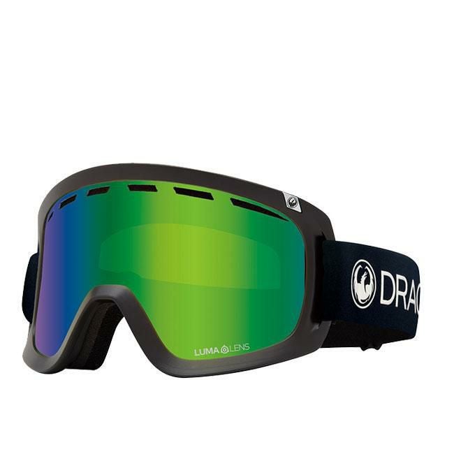 ドラゴン ゴーグル DRAGON D1 PREMIUM BLACK / LL J.GREEN ION (A03