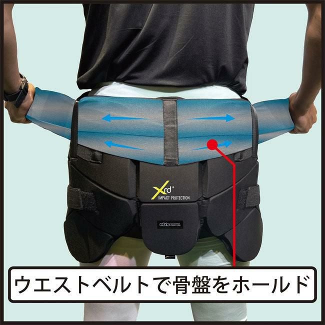 予約 エビス eb's HIP GUARD XRD ヒップガードXRD ハーネス型