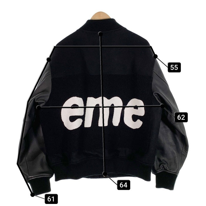 SUPREME シュプリーム 24SS Big Logo Chenille Varsity Jacket