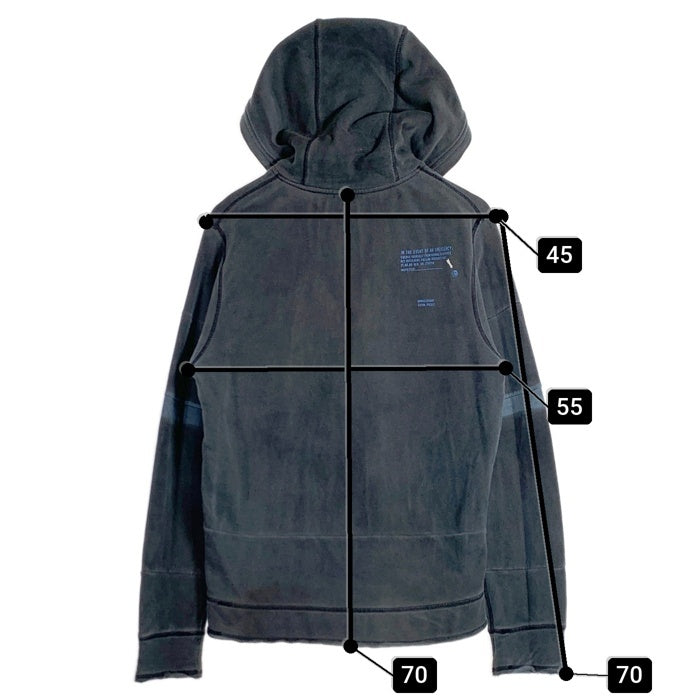 DIESEL ディーゼル Archive Half Zip Hoodie アーカイブ ハーフジップ