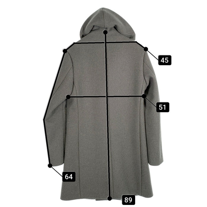 junhashimoto ジュンハシモト 22AW C03 H3 WRAP COAT カシミヤ ラップ