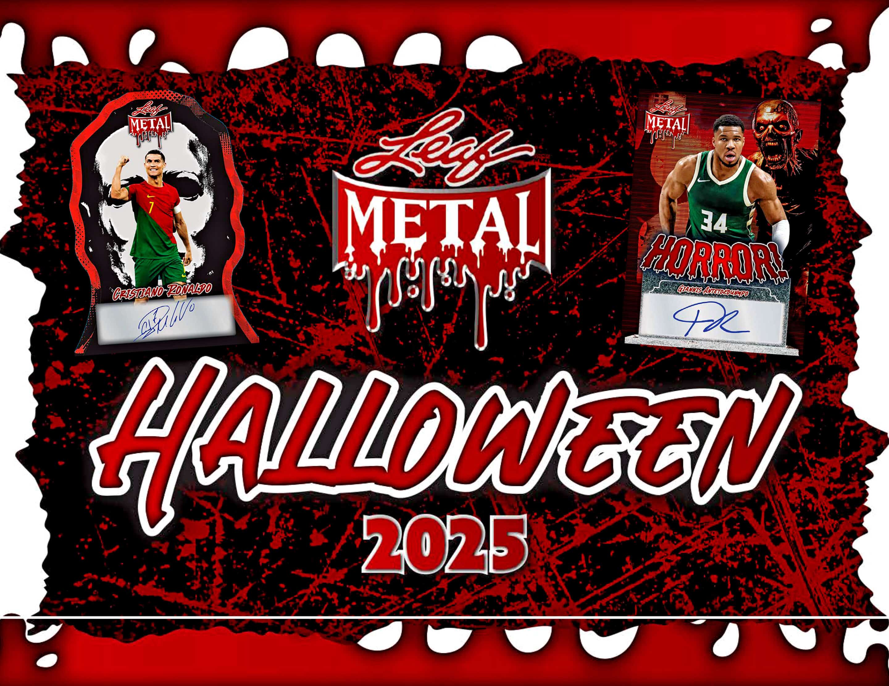 2025 Leaf Metal Halloween Trading Cards