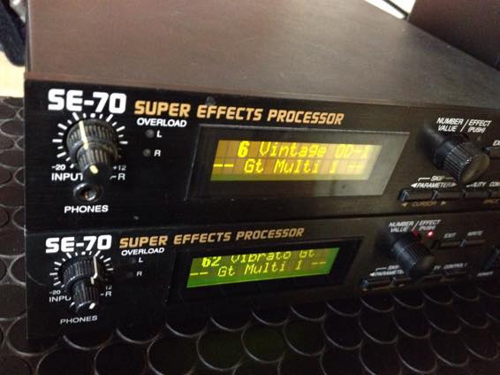 BOSS マルチエフェクターSE-70を20年経ったいまレビュー