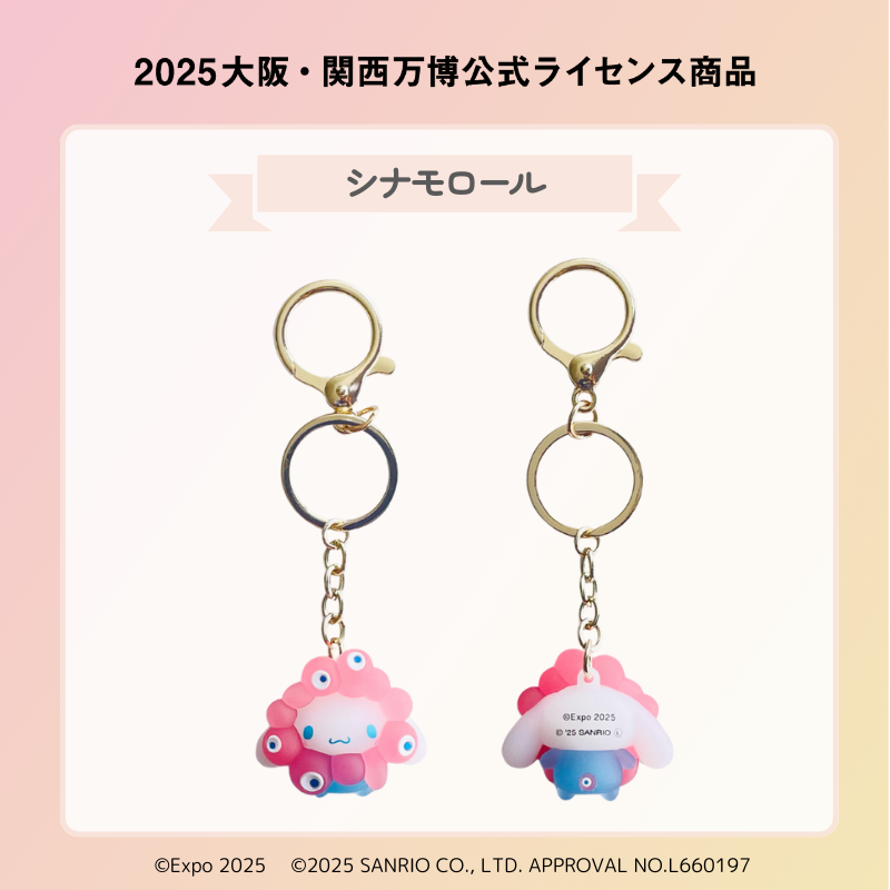 2025年大阪・関西万博の公式キャラクター「ミャクミャク」・サンリオ