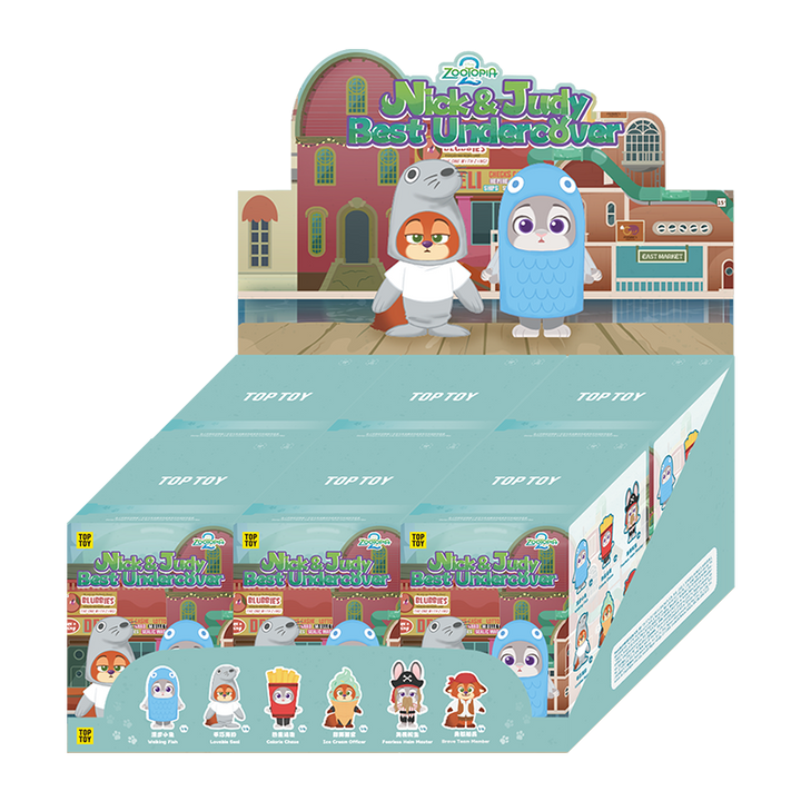 ズートピア2 ニック＆ジュディ ベスト・アンダーカバー キーチェーン