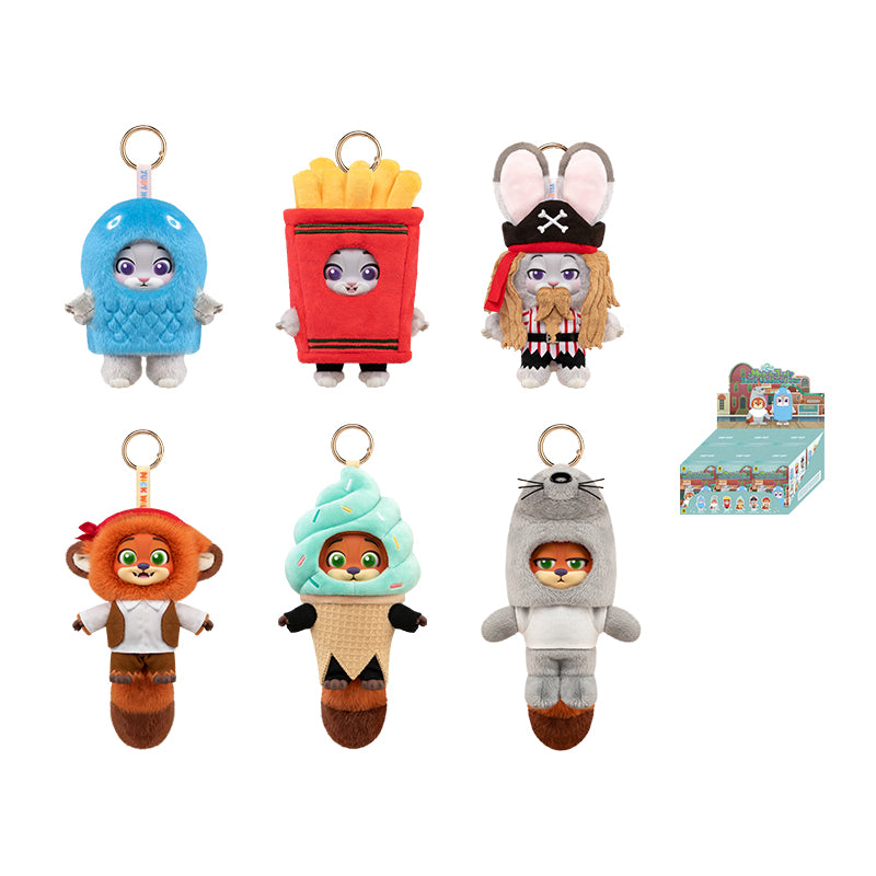 ズートピア2 ニック＆ジュディ ベスト・アンダーカバー キーチェーン