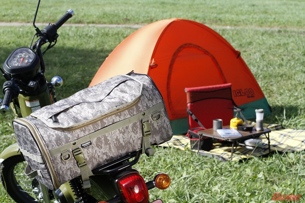 マルチユースでソロキャンプにも使えるボックスリュック『GWM X-OVER