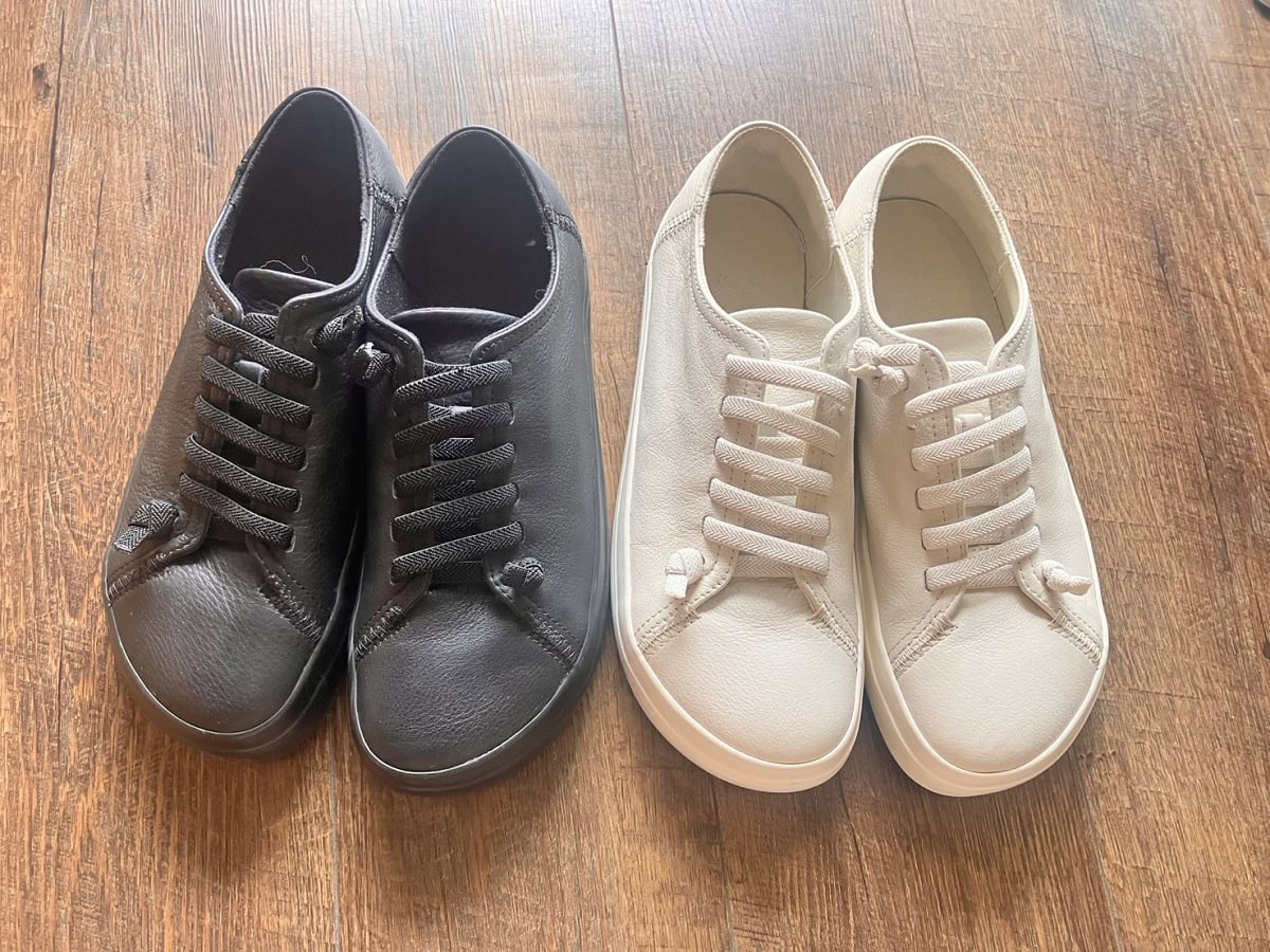 画像一覧）スリッポンのようにはけるスニーカー、無印良品「MUJI Labo