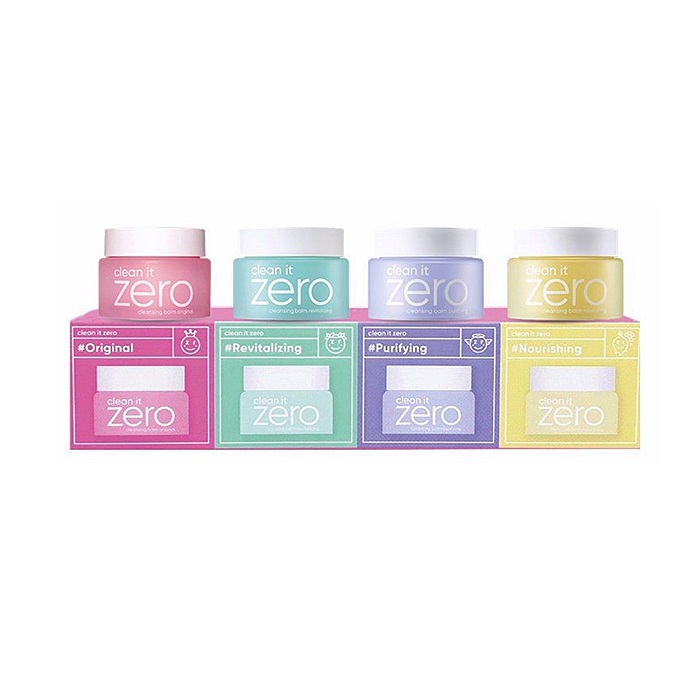 BANILA CO Clean it Zero Cleansing Balm Original Miniature Set (4