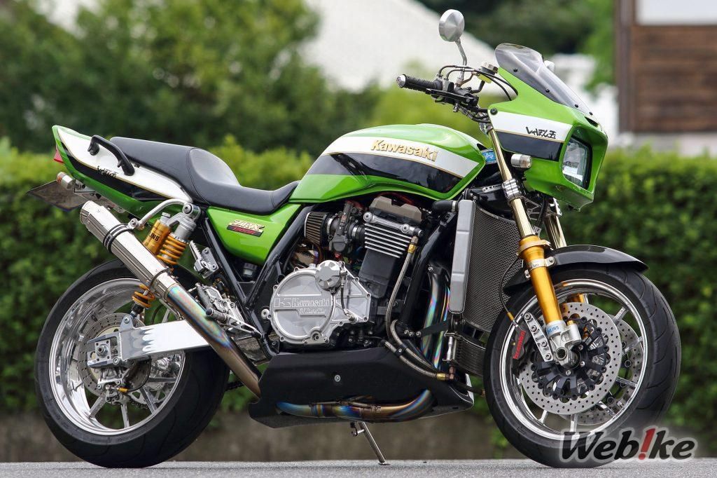 Evolved Chassis for Ultimate Riding: ZRX1200R Custom - Webike Magazine