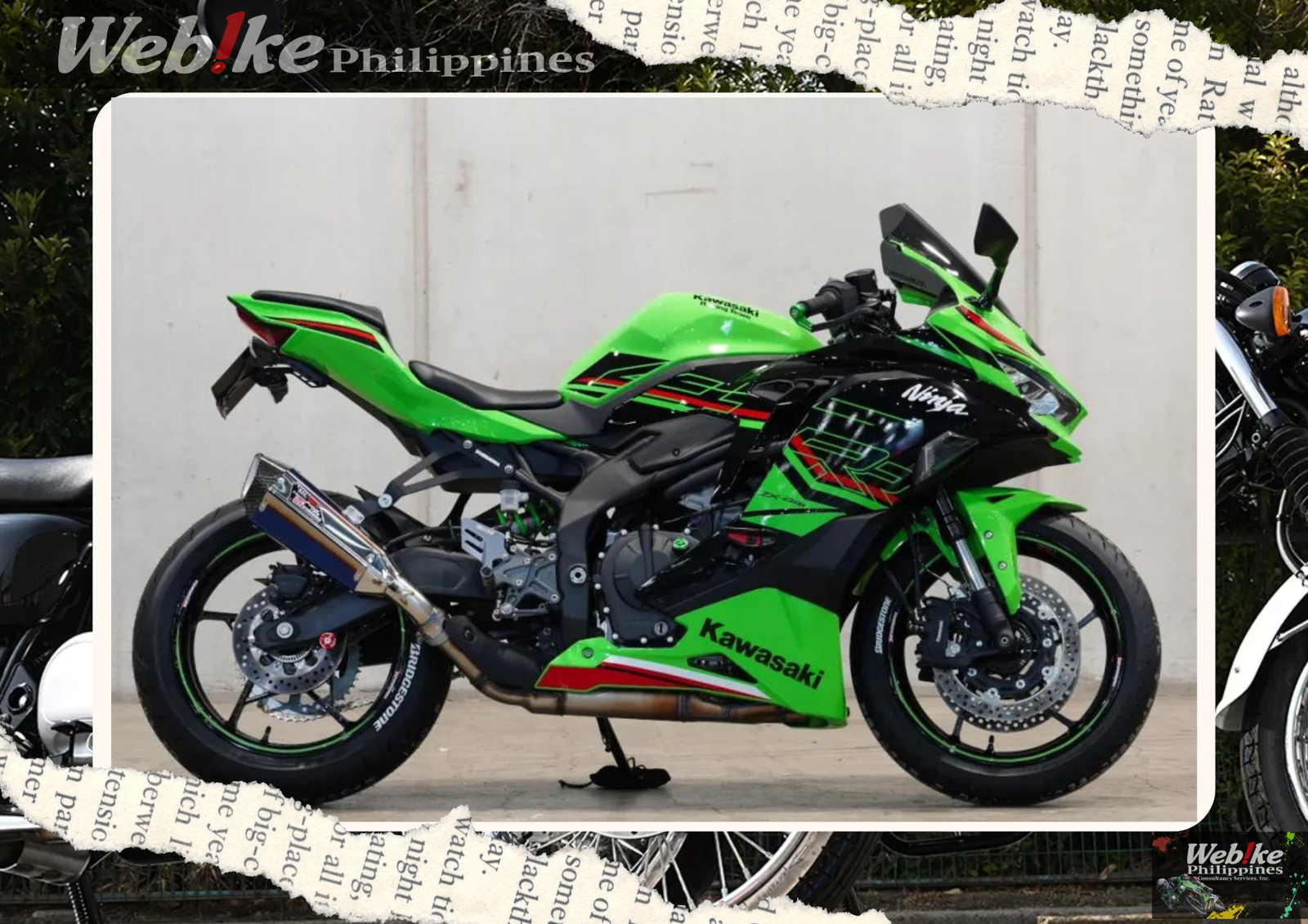 Motorcycle Show 2024: Yoshimura Custom ZX-4R & 25R Spotted