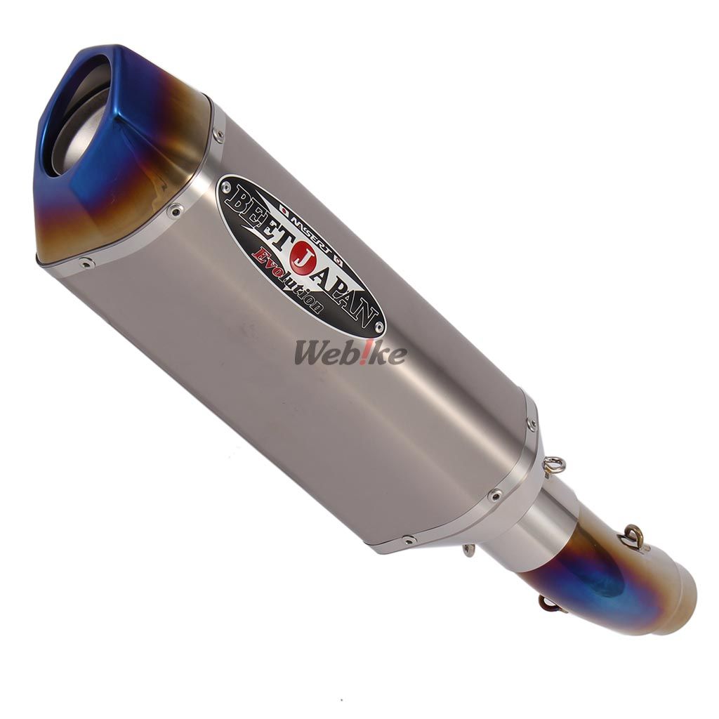 BEET : NASSERT Evolution Type II Slip-on Exhaust System [0222-KC8-50]