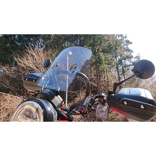 ZETA : Adventure Windshield, Standard, CT125 [F6161]