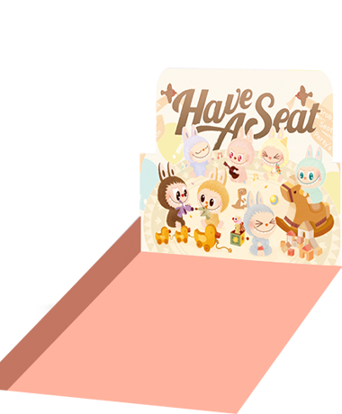 POP NOW:THE MONSTERS - Have a Seat Vinyl Plush Blind Box - POP