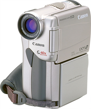 Canon IXY DVデジタルビデオカメラDM-P V2.充電池二個付 Canon IXY