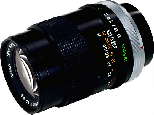 FD135mm F3.5 S.C. (I) - キヤノンカメラミュージアム