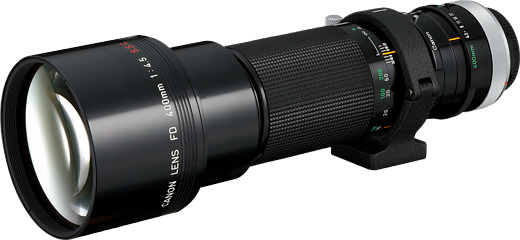 FD400mm F4.5 S.S.C. - キヤノンカメラミュージアム