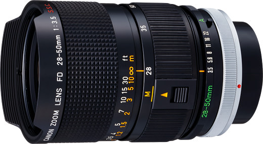 FD28-50mm F3.5 S.S.C. - キヤノンカメラミュージアム