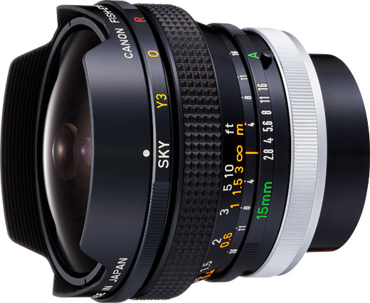 Fisheye FD15mm f/2.8 S.S.C. - Canon Camera Museum