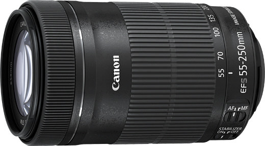 訳アリ】超望遠 CANON EF-S 55-250mm IS STM #224 EF-S55-250mm F4-