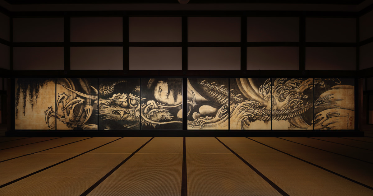 雲龍図｜作品紹介｜キヤノン 綴プロジェクト｜キヤノングローバル