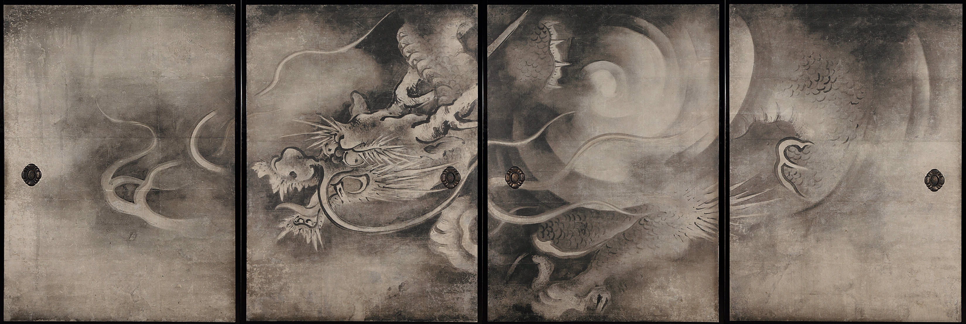 建仁寺方丈障壁画 雲龍図襖｜作品紹介｜キヤノン 綴プロジェクト