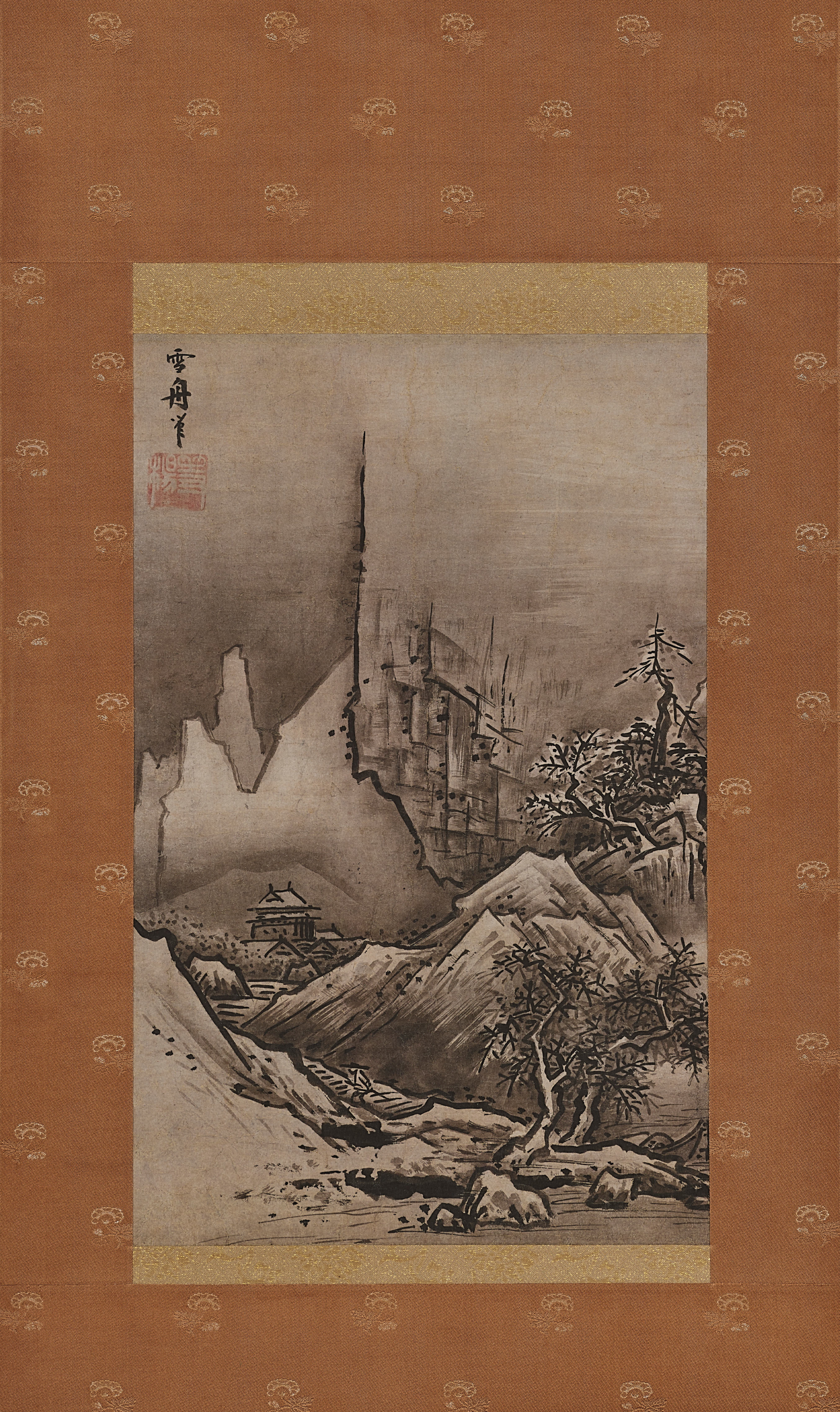 秋冬山水図｜作品紹介｜キヤノン 綴プロジェクト｜キヤノングローバル