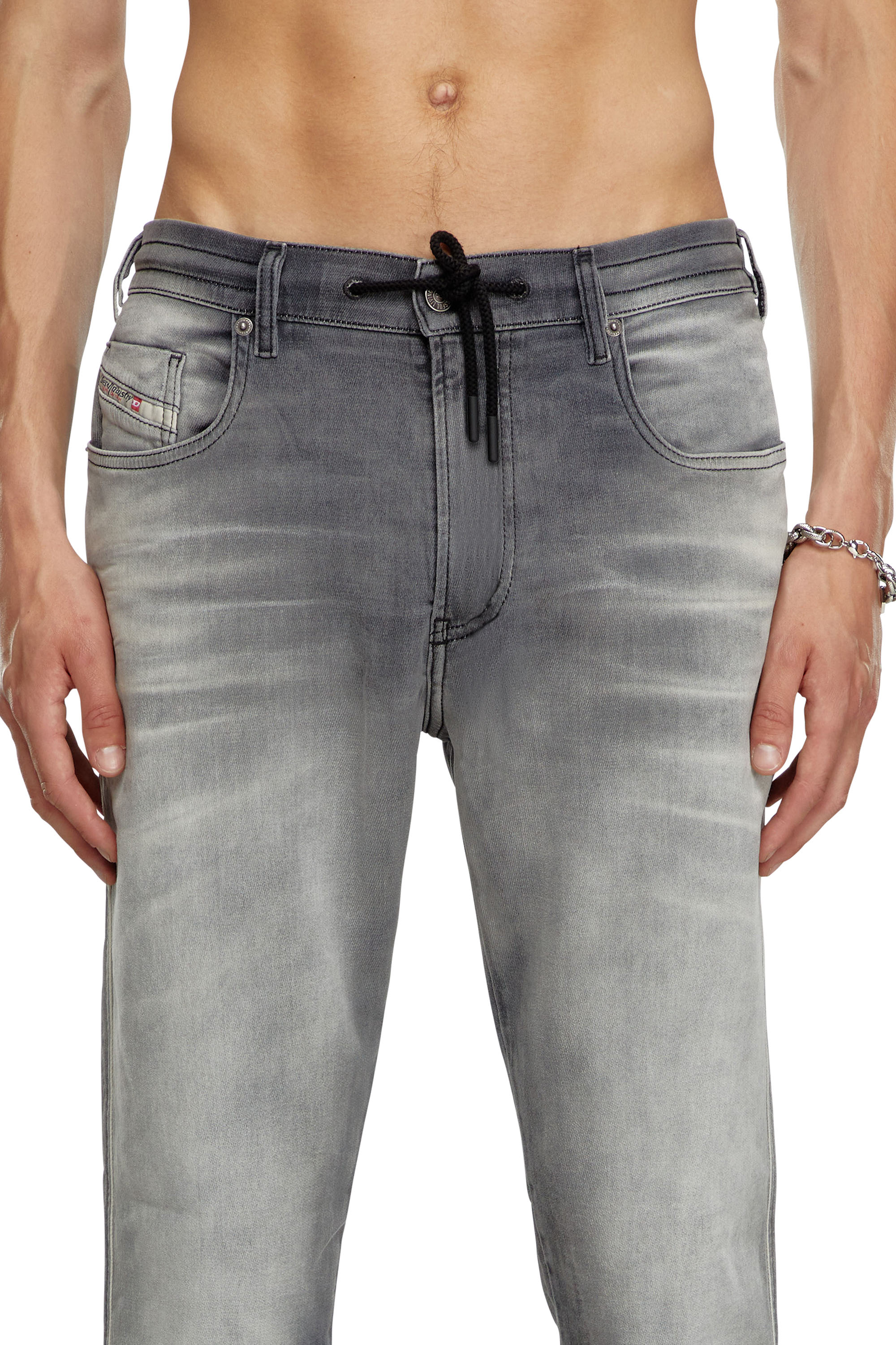 Men's Slim Jeans | Dark grey | Diesel 2060 D-Strukt Joggjeans®