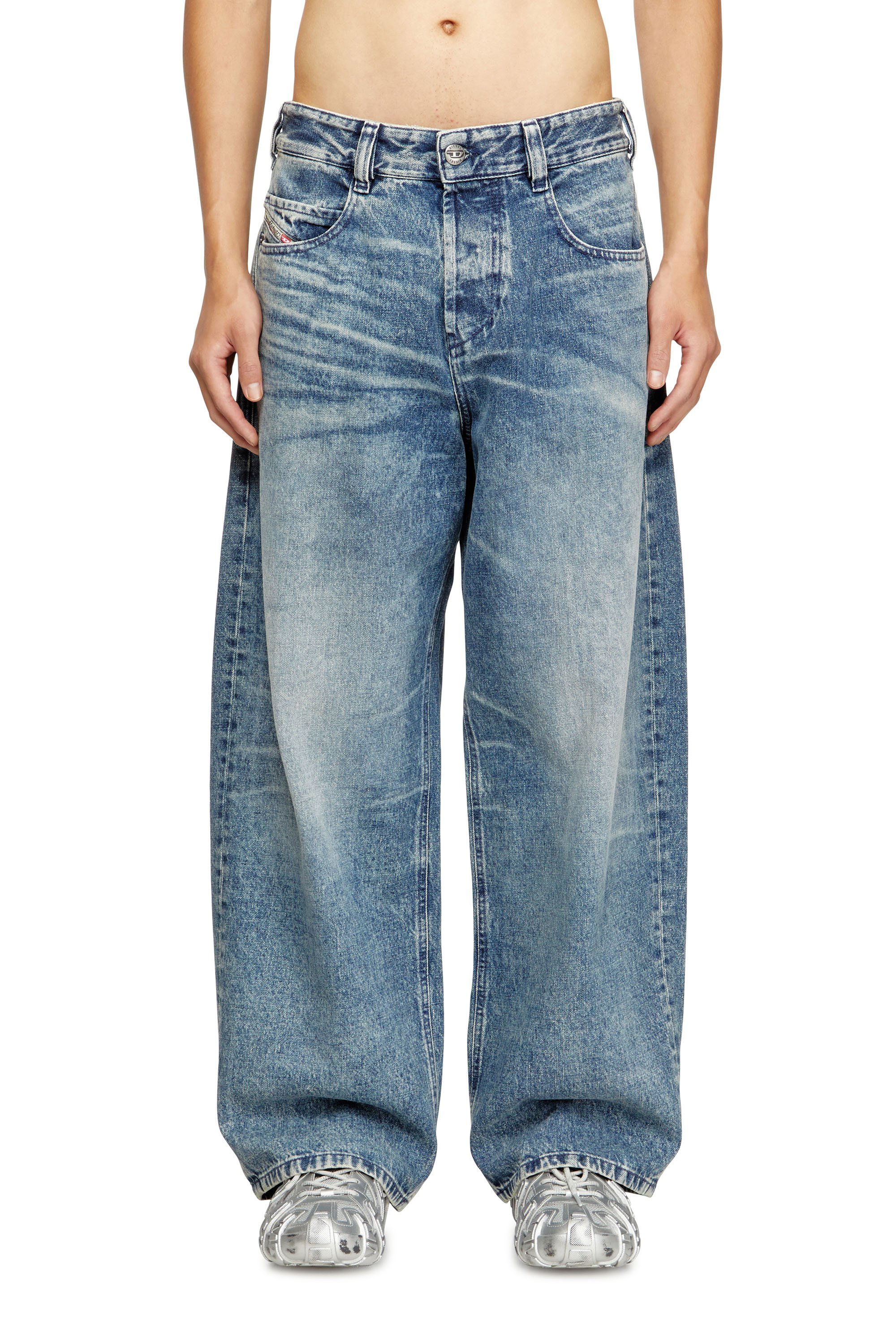 Women's Relaxed Jeans | Light Blue | Diesel 1997 D-Enim