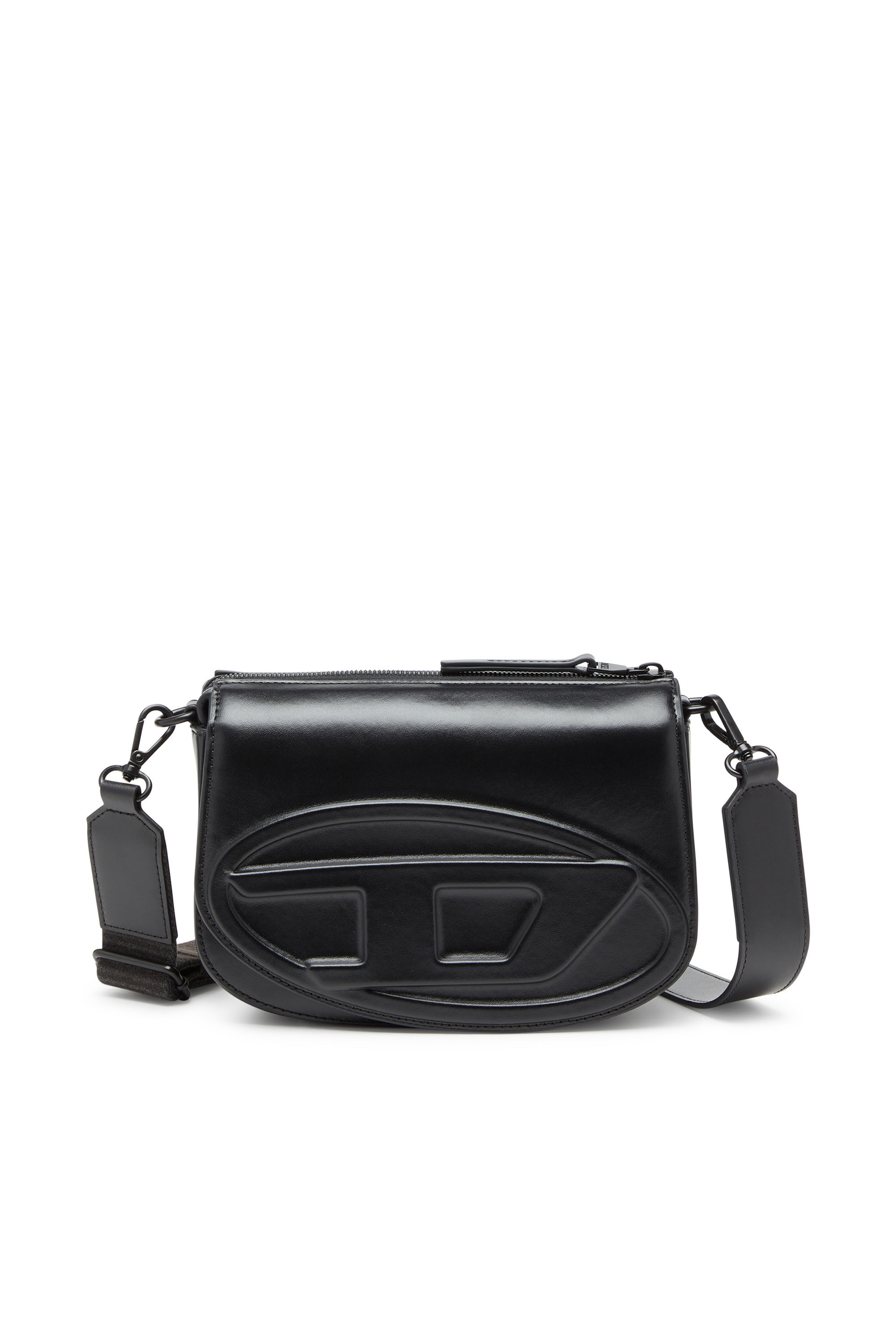 Women's 1DR-Camera bag in premium leather | Black | Diesel