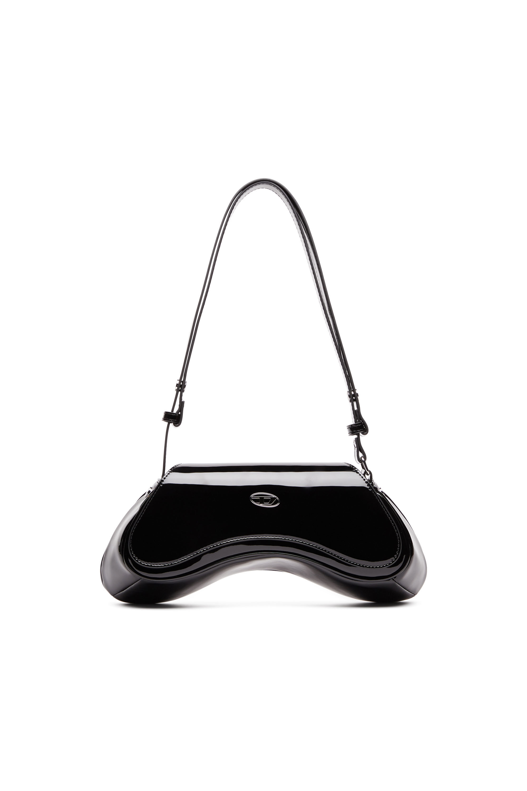 Women's Play-Glossy crossbody bag | Black | Diesel