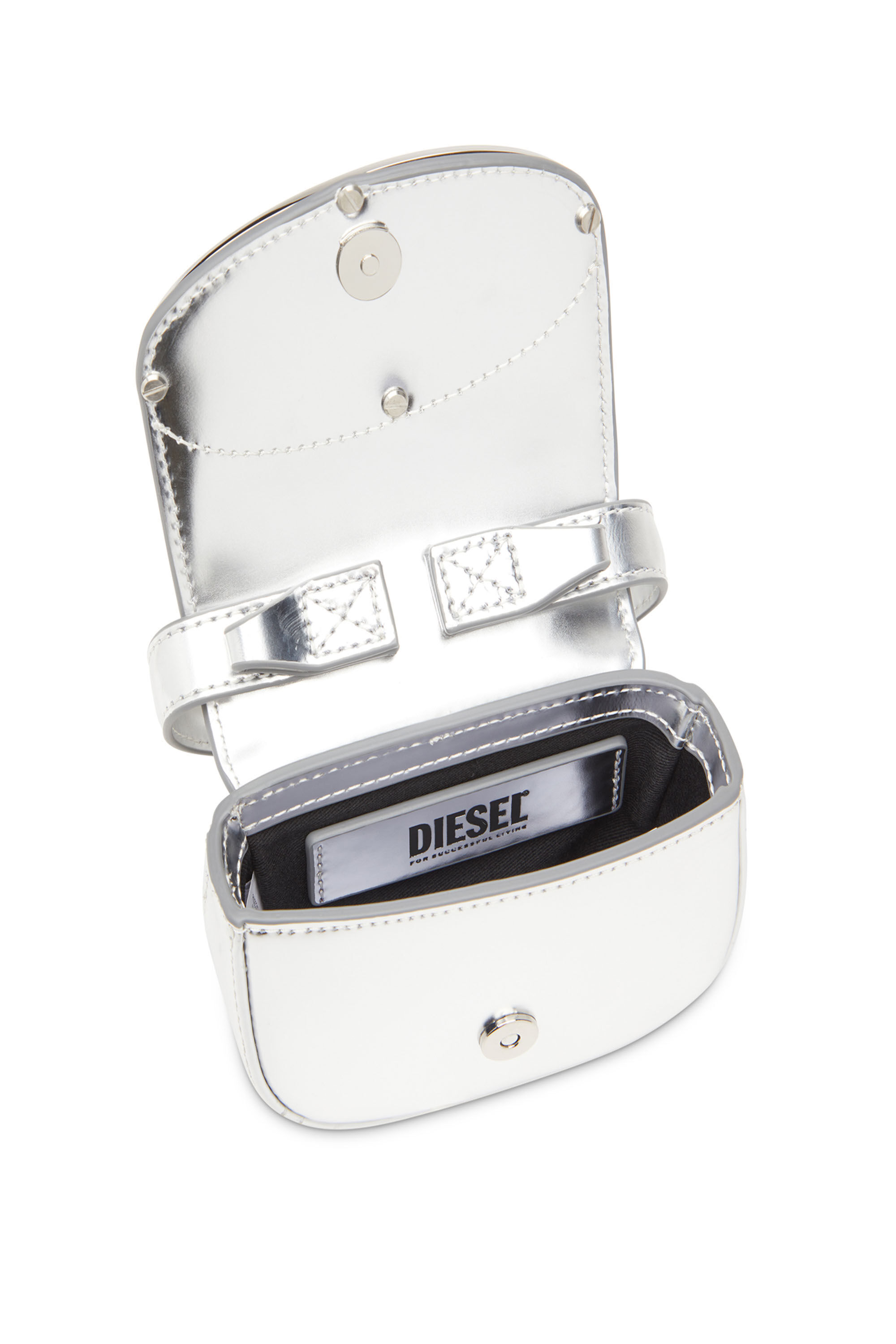 1DR-XS-S Woman: Mini bag in mirrored leather | Diesel