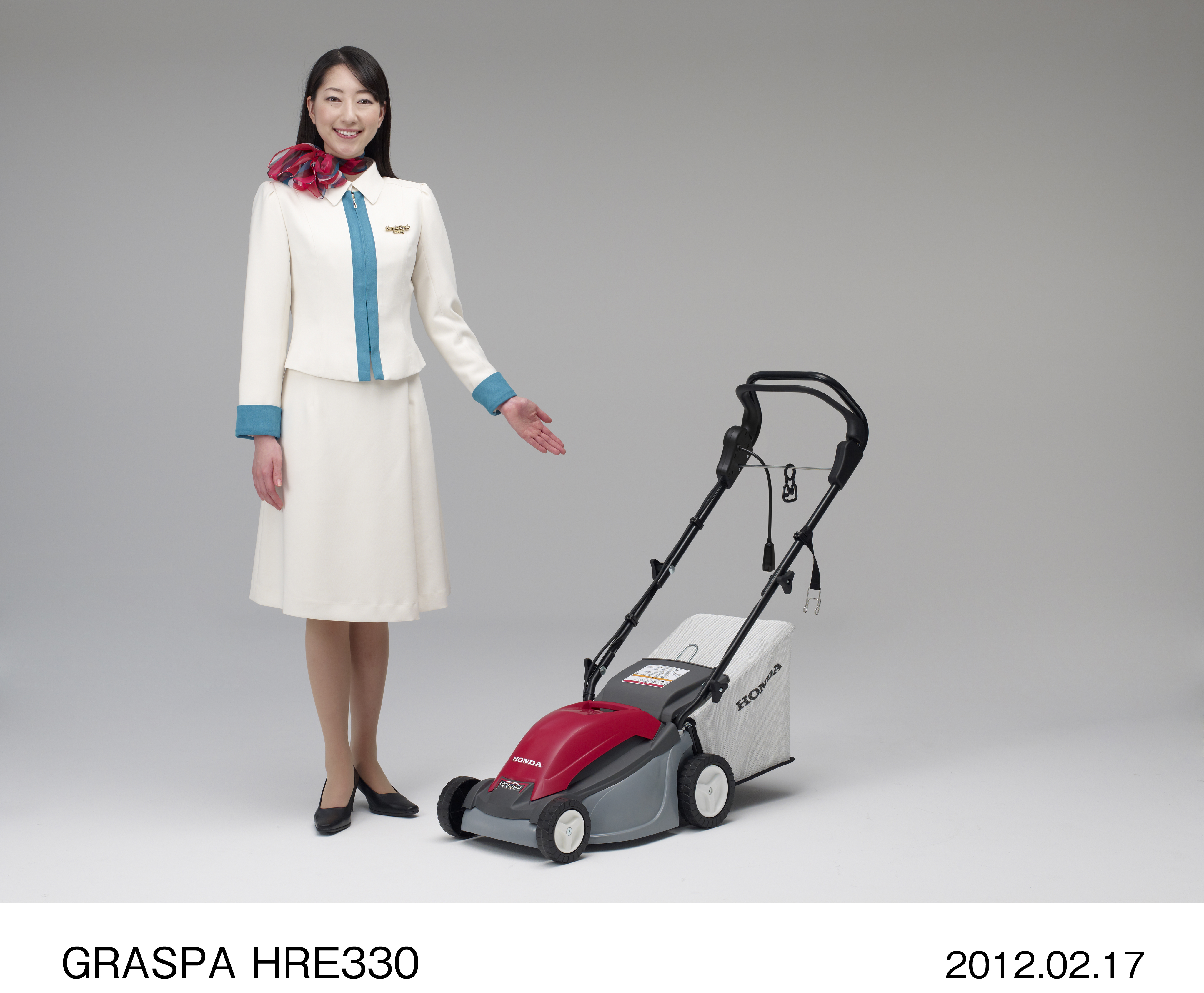 家庭用歩行型電動芝刈機「グラスパ」を新発売 | Honda 企業情報サイト