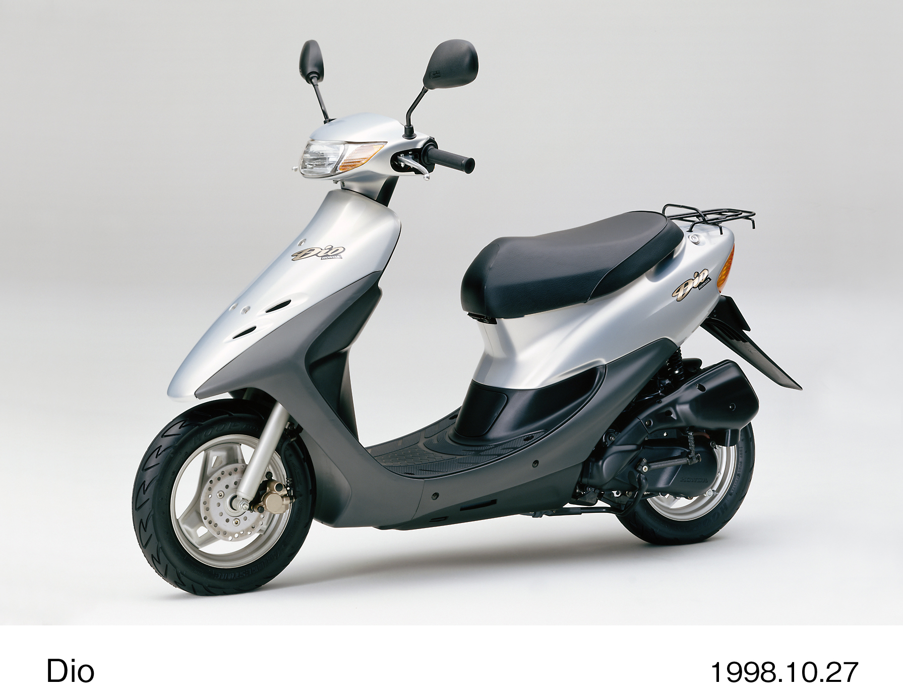 50ccメットインスクーター「ホンダ Dio/Dio ZX」のカラーリングを変更