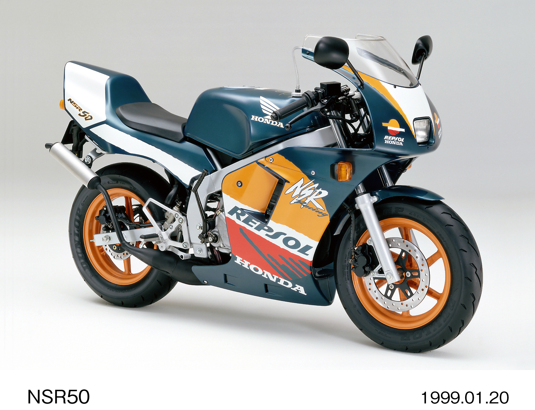 本格装備のミニ・スポーツバイク「NSR50/80」にワールドグランプリ