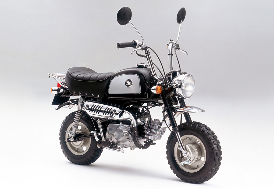 レジャーバイク「モンキー」、「ゴリラ」をマイナーモデルチェンジし