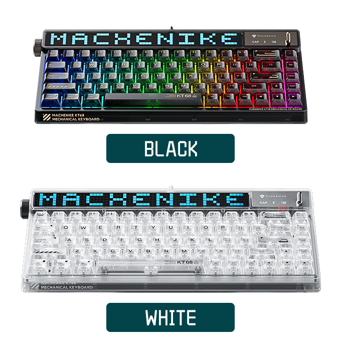 Machenike | KT68 Pro Smart Screen Mechanical Keyboard