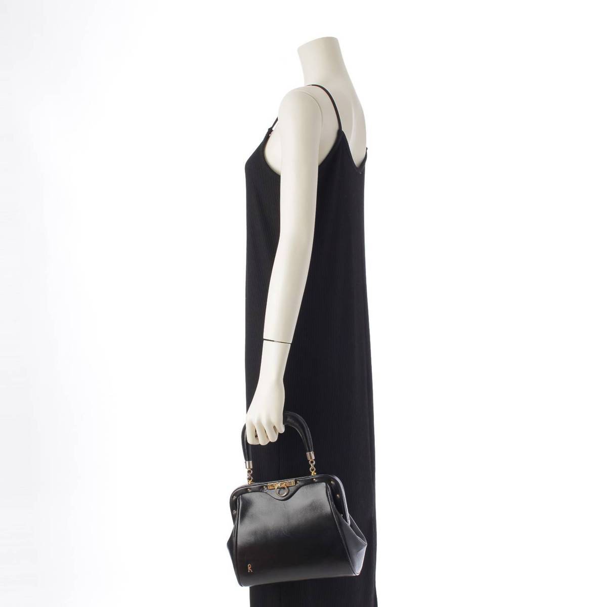 ロベルタディカメリーノ RobertadiCamerino レザー がま口 ワン