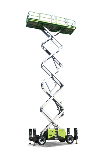 ZS1623RT | Diesel Rough Terrain Scissor Lift | Zoomlion Access