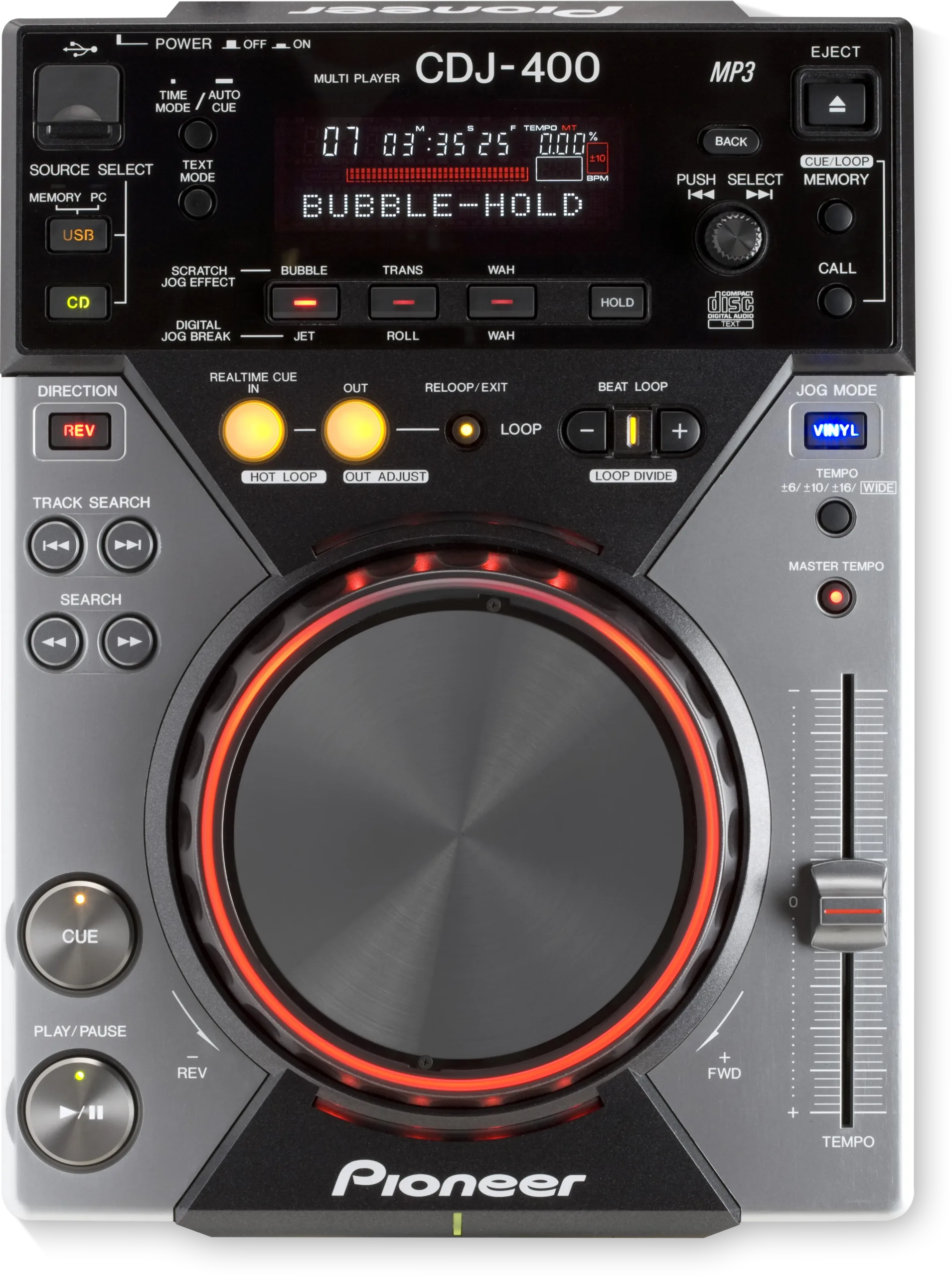 Pioneer CDJ-400 - Global Productions