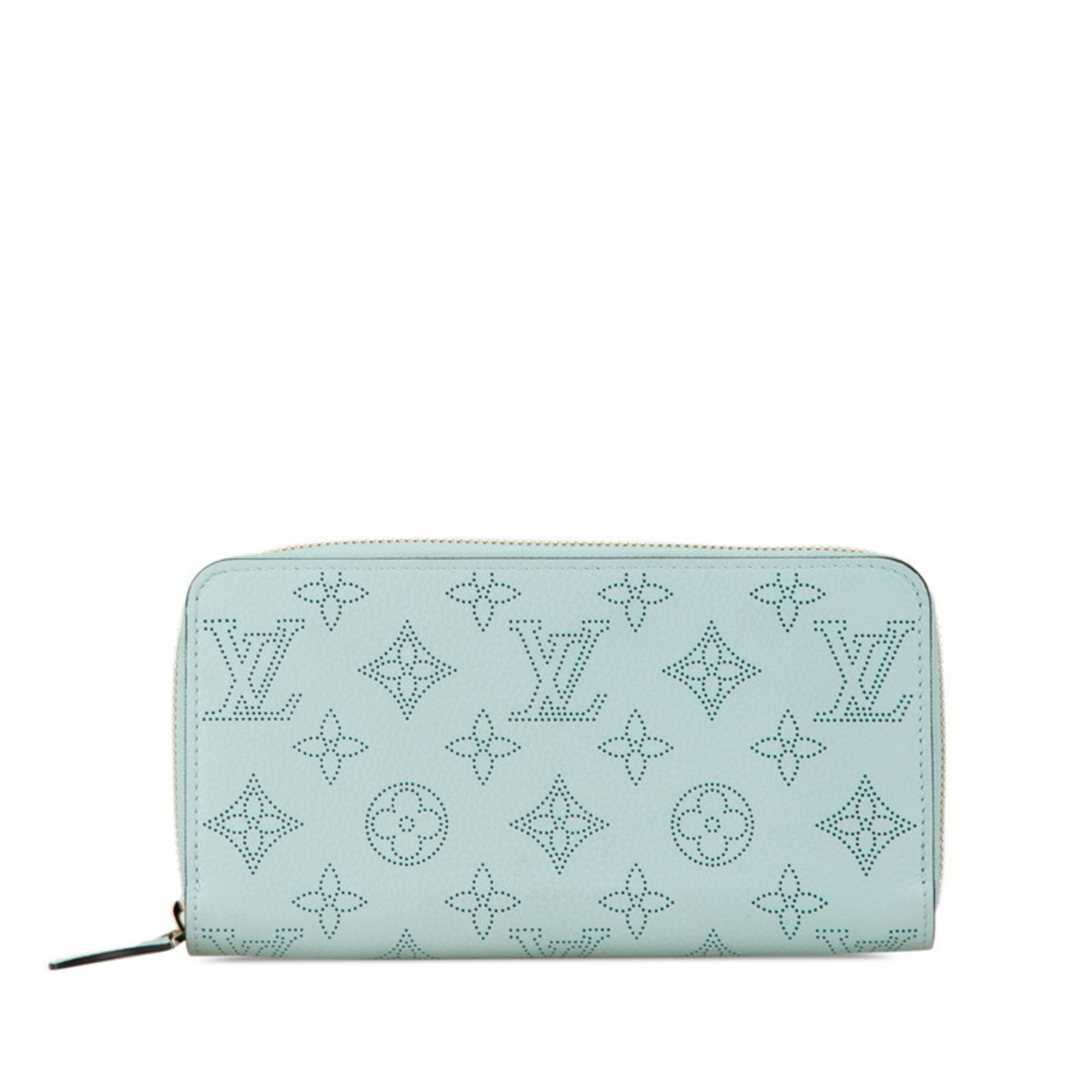 Louis Vuitton Monogram Mahina Zippy Wallet Long M69032 Vert Lagoon