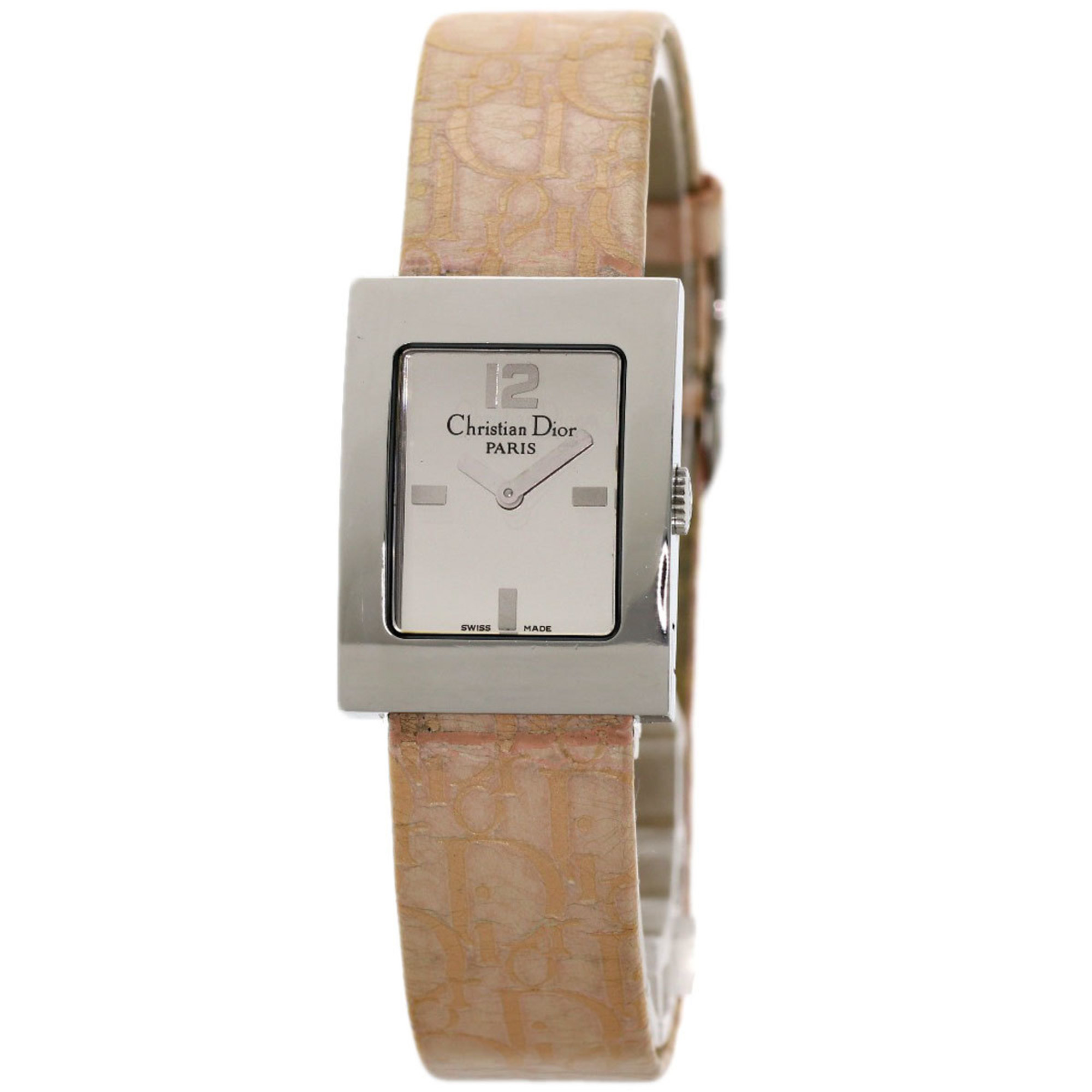 Christian Dior D78-109 Malice Watch Stainless Steel Leather