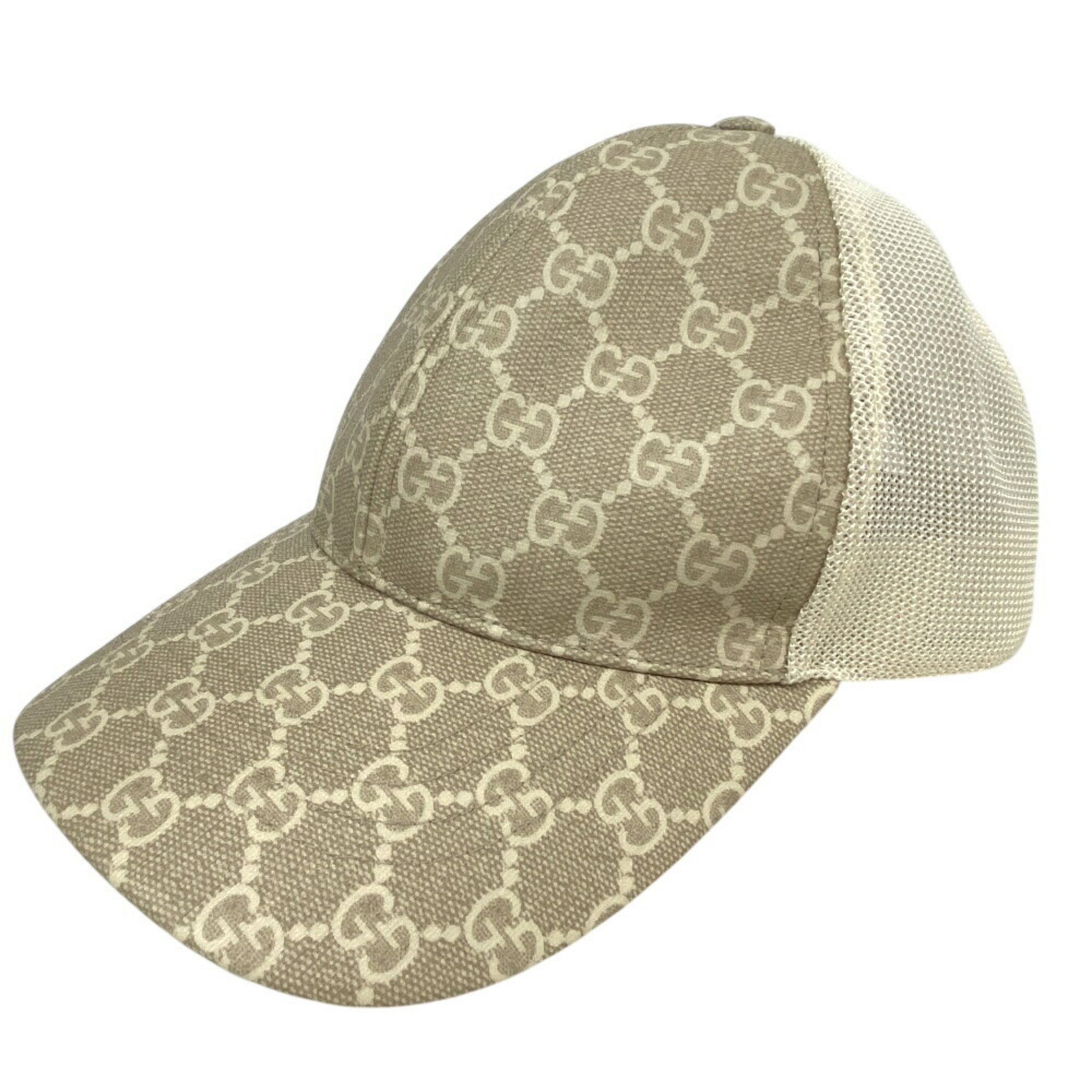 GUCCI 696854 GG Supreme Cap Beige Women's | eLADY Globazone