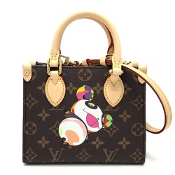 LOUIS VUITTON M13668 LV x TM On the Go BB Takashi Murakami Panda