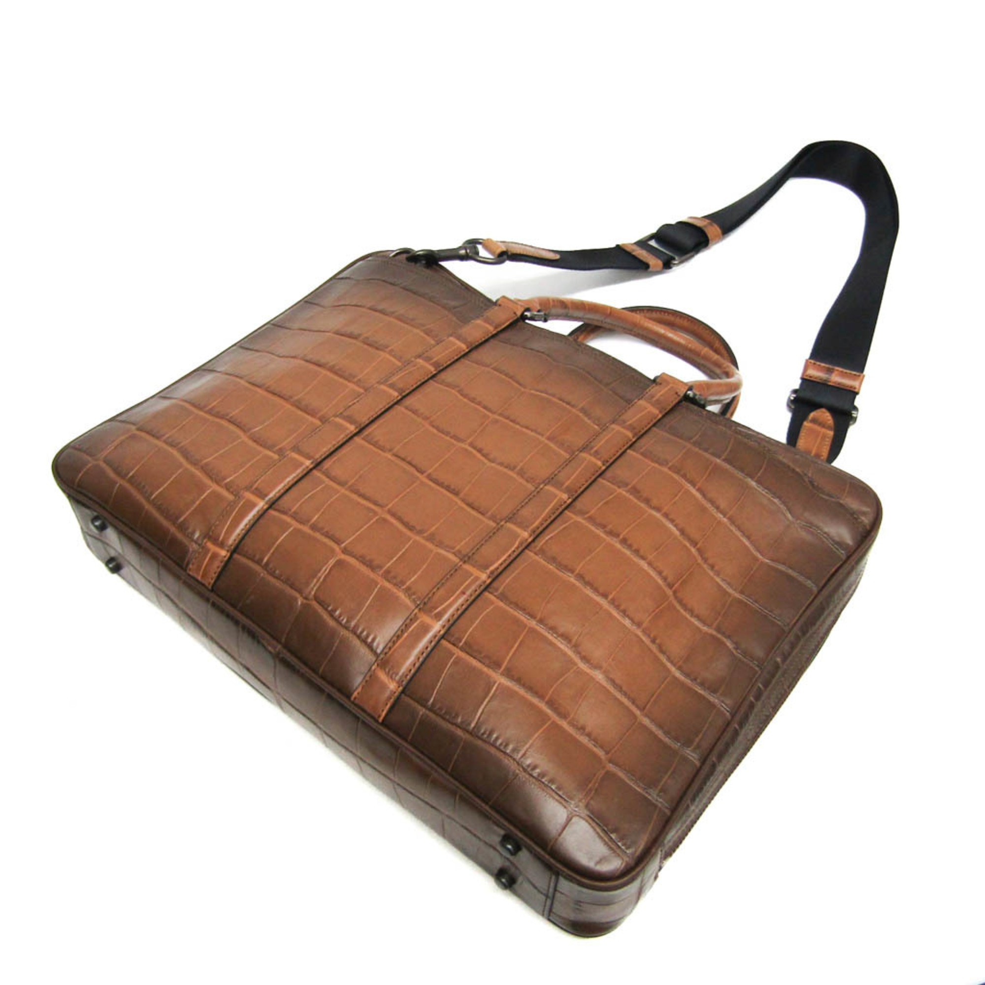 コーチ(Coach) メトロポリタン スリム 25991 メンズ レザー ブリーフ