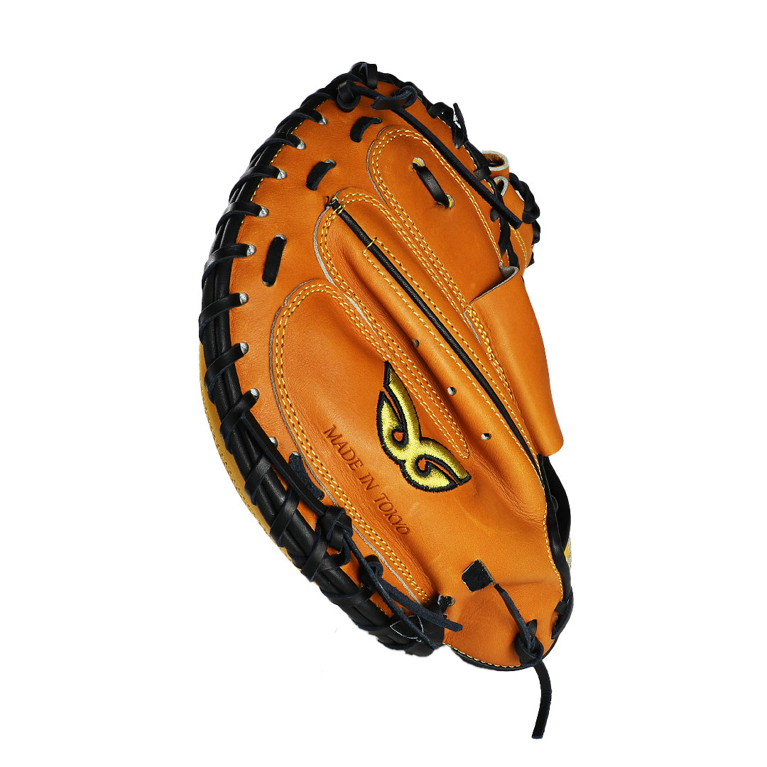 硬式用｜キャッチャーミット｜201型｜ジュテルキップ｜型付済 – 野球