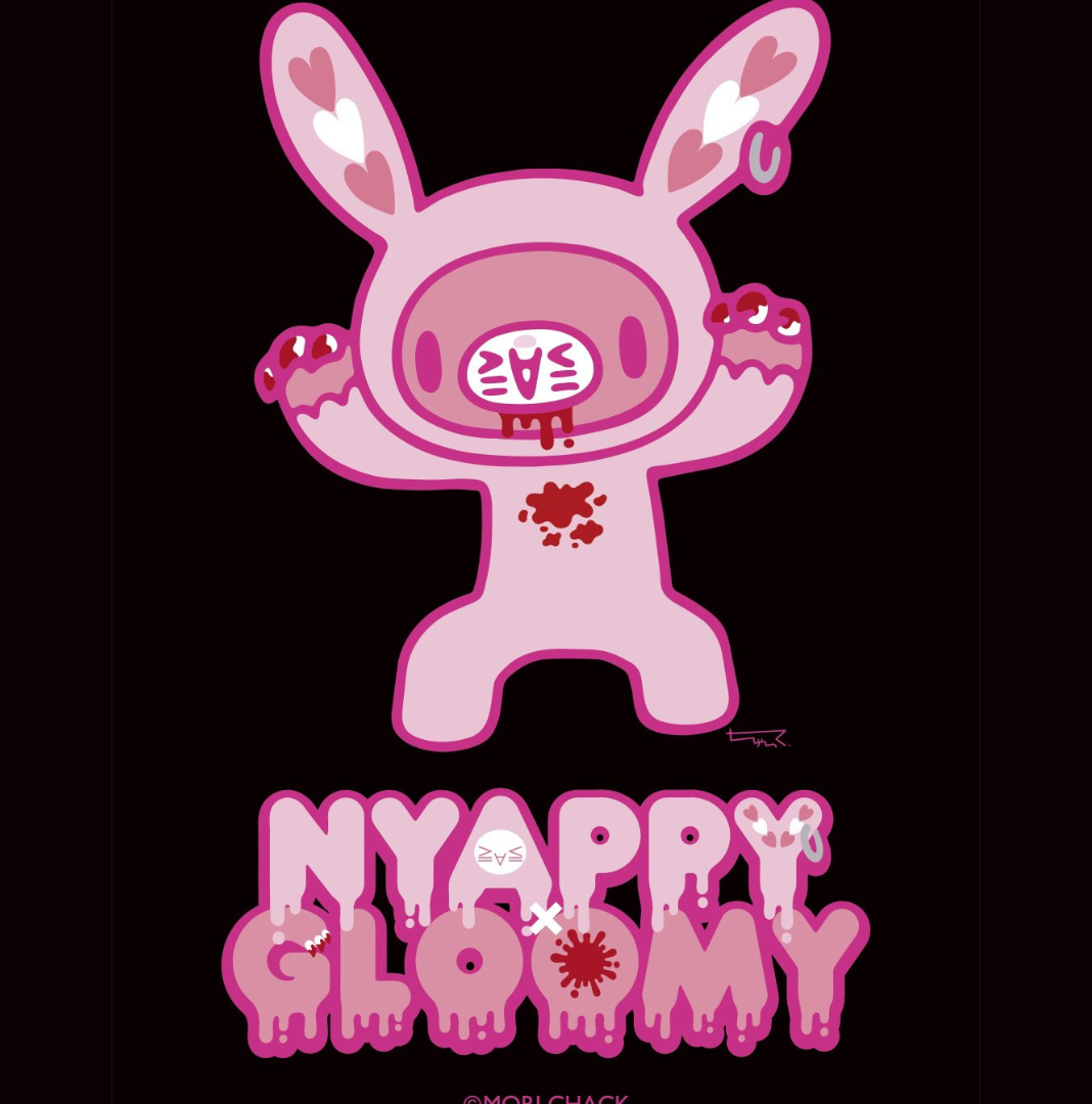 アンティック-珈琲店-」マスコットキャラクター ニャッピーくんとグル