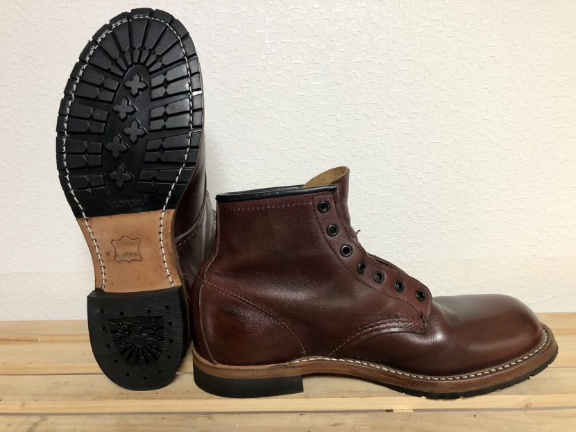 レッドウィング ベックマン 9011 加水分解 ソール交換 | 靴磨き