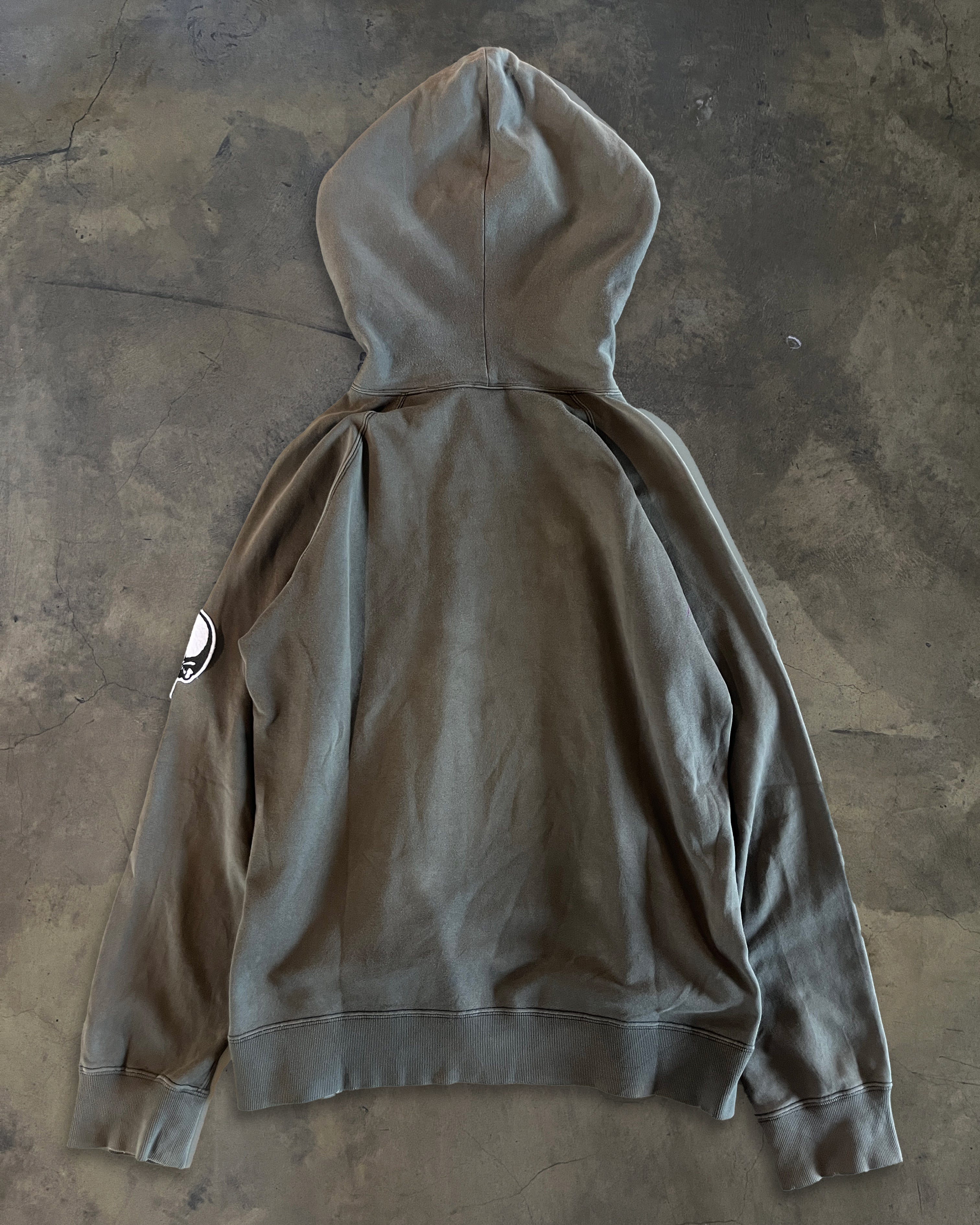 NUMBER (N)INE SS04 DOUBLE SKULL HOODIE – glam archive